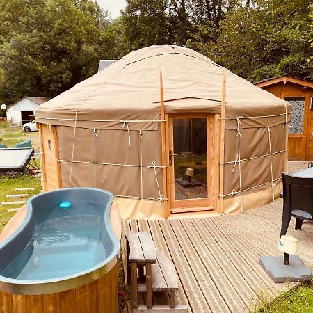 Yourte Et Son Bain Nordique Frechet-Aure Kültér fotó